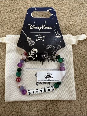 Little Words Project x Disney Parks Hocus Pocus 'SISTERS' Bracelet Exclusive
